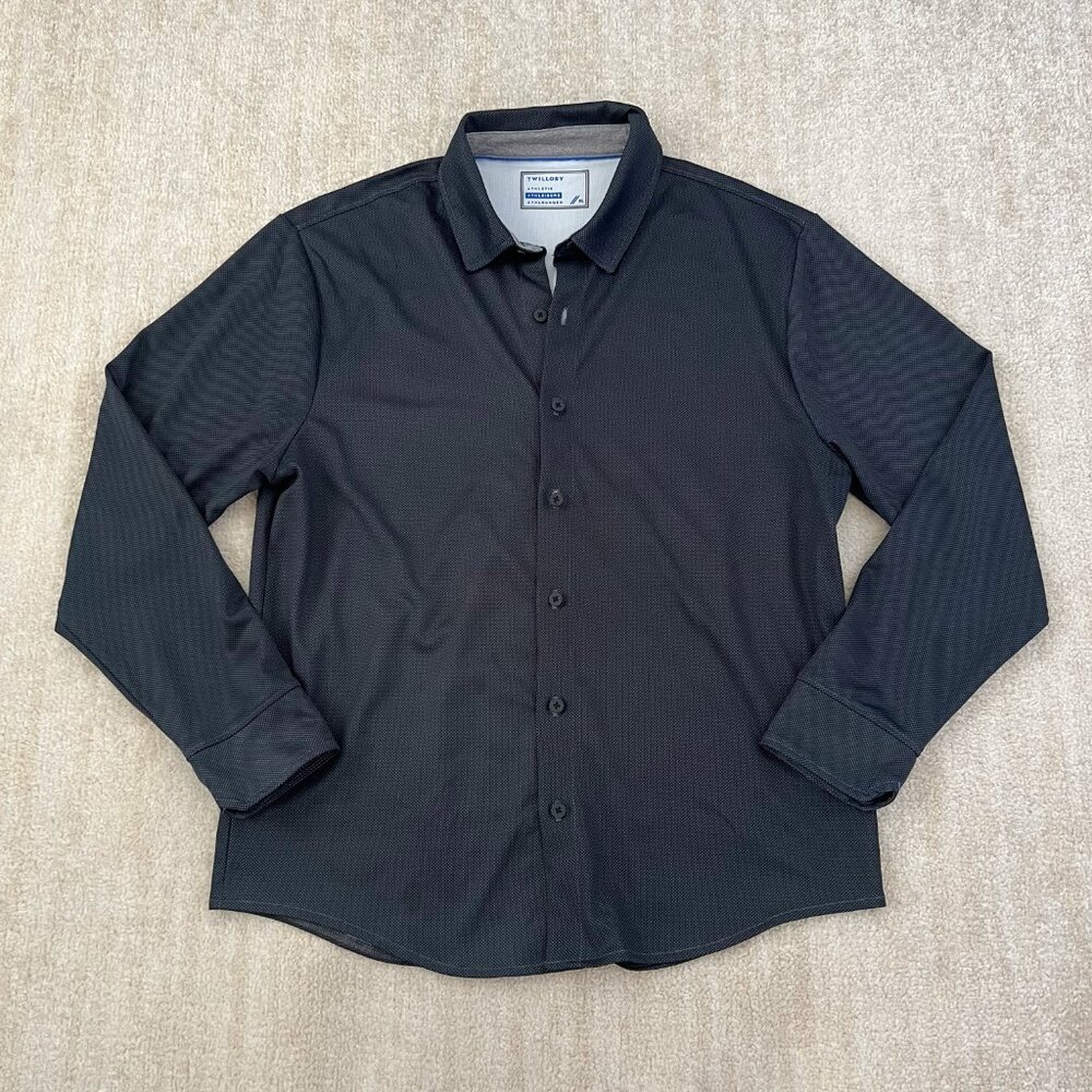 Twillory Long Sleeve Stretch Button Up Shirt XL